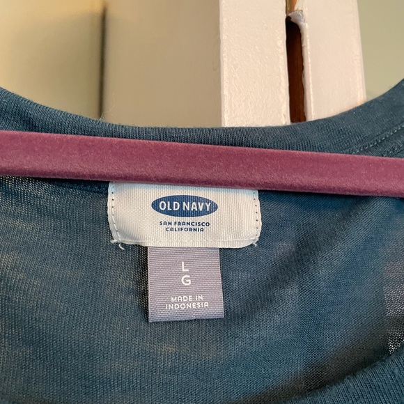 teal blouse - Picture 2 of 3